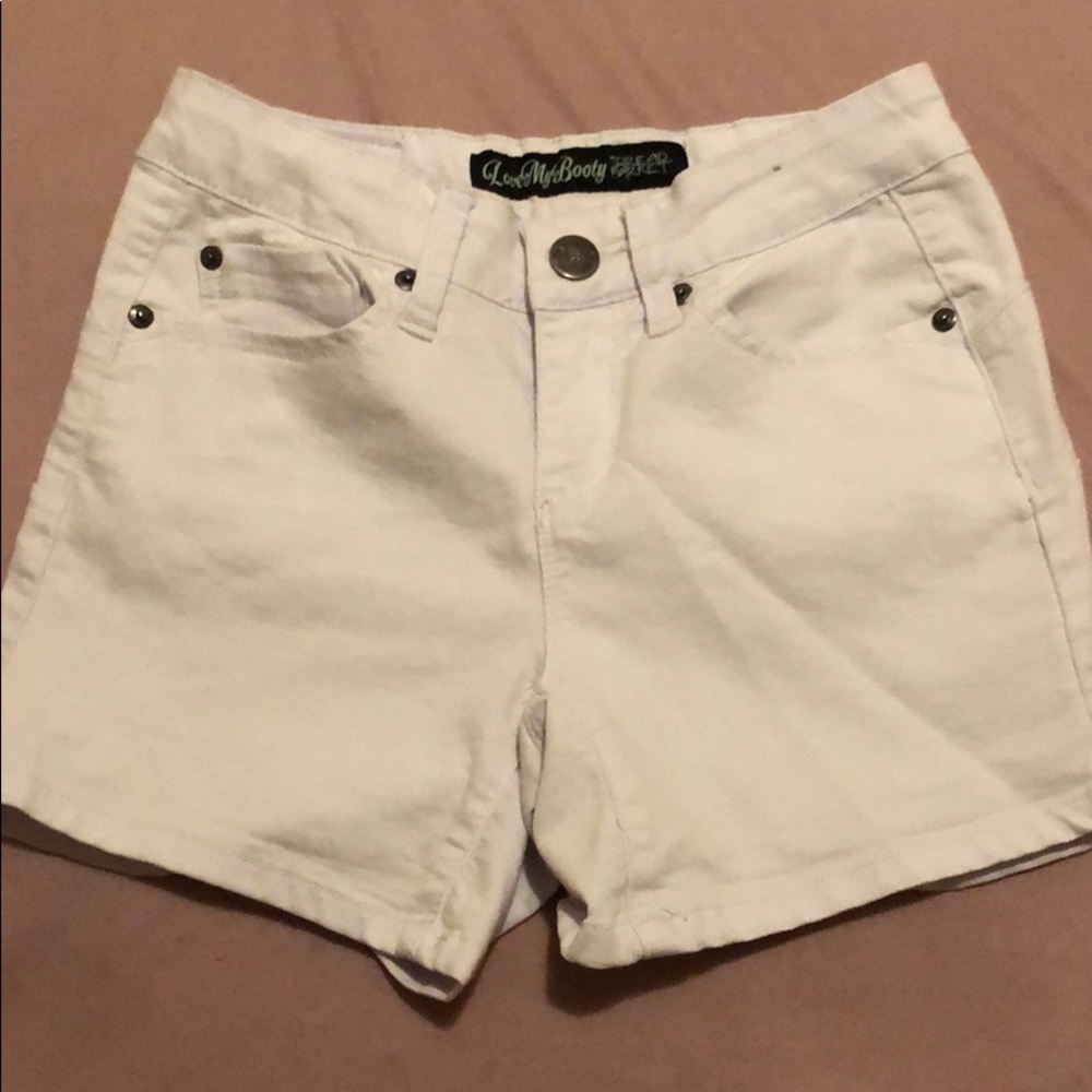 White shorts